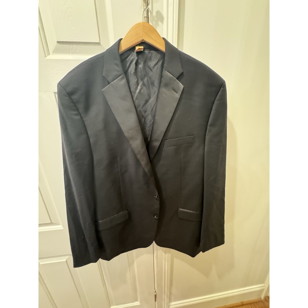 Lauren Ralph Lauren Men's 100% Wool Blazer 50L Black Made in Canada